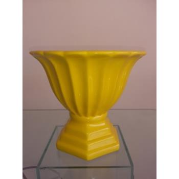 Aluguel Vaso Romano de Porcelana Amarelo 1